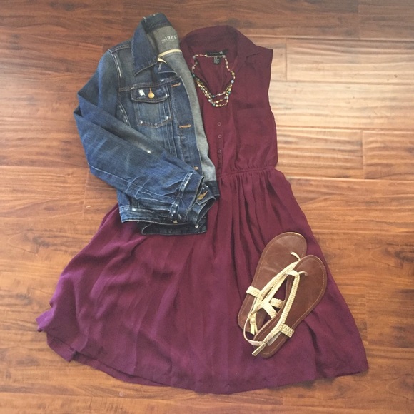 Plum dress