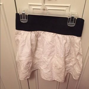 Black/White Circle Skirt