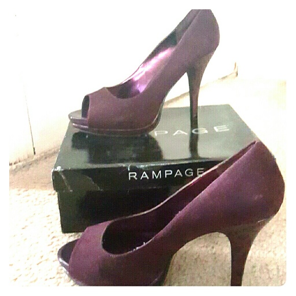 2 for the 1! Rampage Peep Toe Pumps!