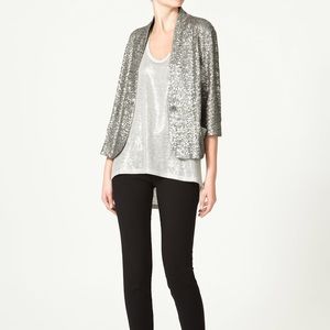 Zara Sequin Jacket
