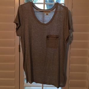 Grey blouse from forever 21