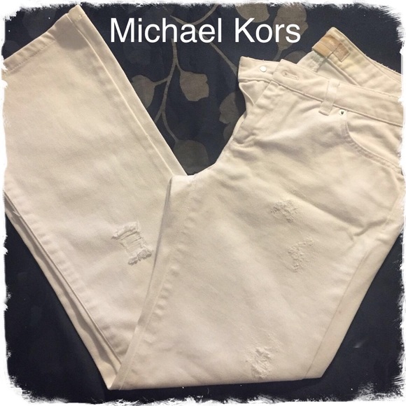 Michael Kors Pants - Michael Kors white Jeans