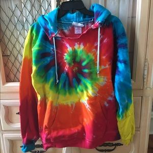 Tie-dye sweatshirt