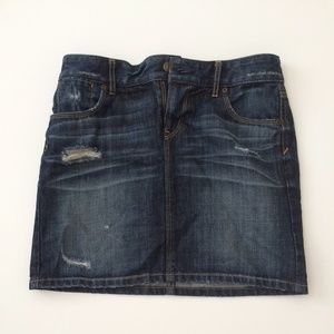 LOFT denim skirt