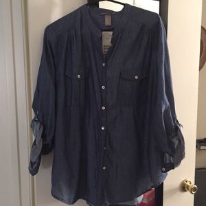 Denim H&M shirt