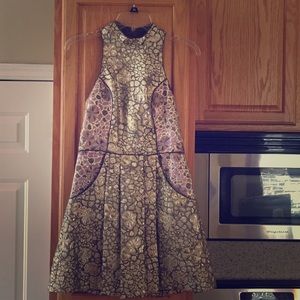 COOPERATIVE GOLD dress