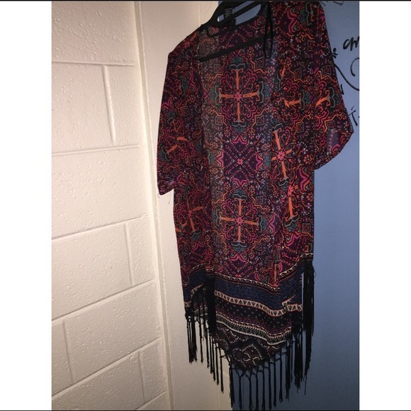 Multi Colored Kimono