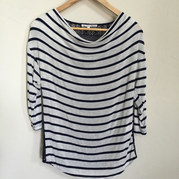 Nautical Lace Pullover - Picture 2 of 4