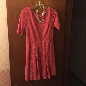 Very cute size 10 coral Lauren Conrad dress