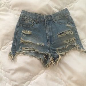 UNIF Denim Shorts