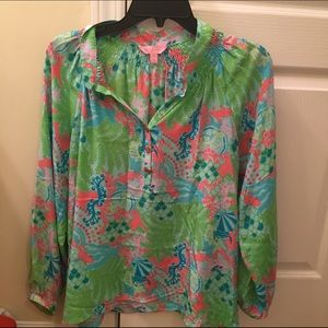 Lilly Pulitzer Elsa top