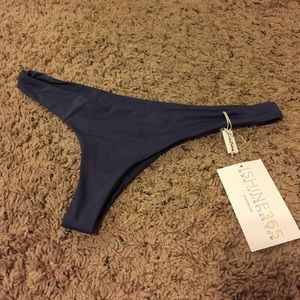 Frankie's Bikinis- Coco Bottoms in Catalina Blue
