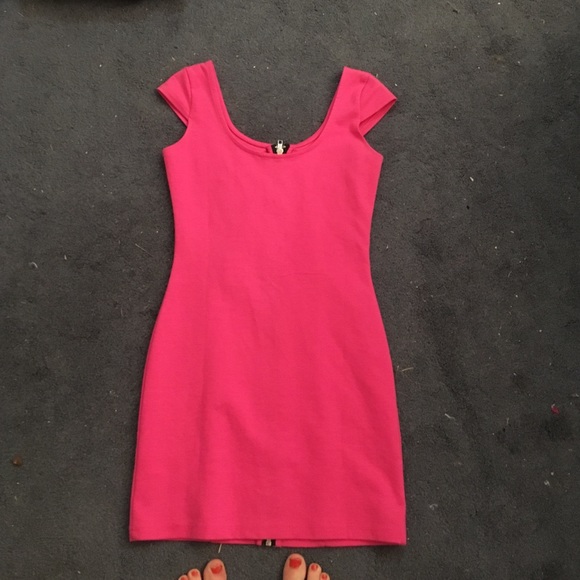 Hot pink Bodycon