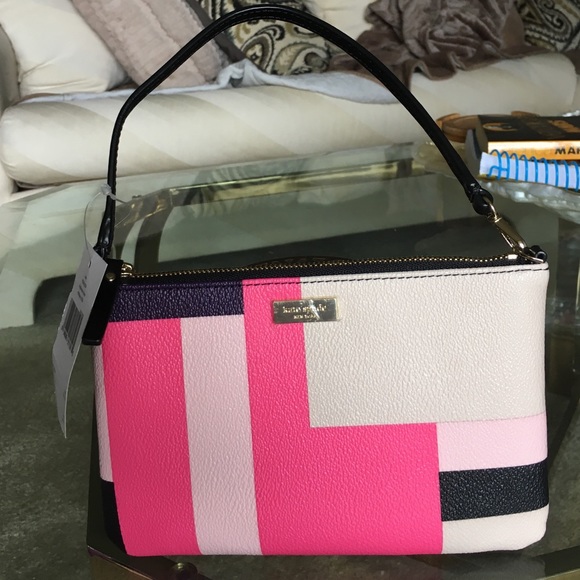 ๐ซSOLD๐HP๐ Kate Spade Color Block Party Lolly - Picture 4 of 4