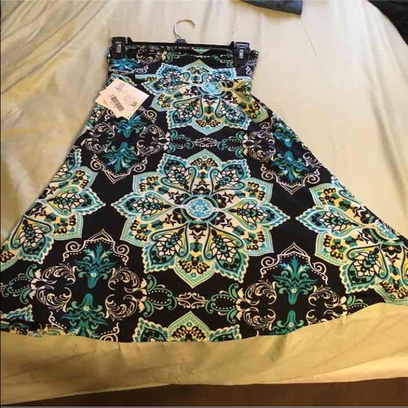 Xs Lularoe A-line skirt