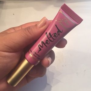 Too Faced Melted Lipstick in Melted Fig