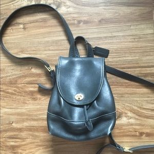 Vintage Coach Backpack With Tags