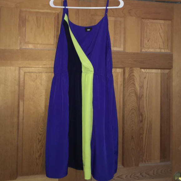 Mossimo cross front dress