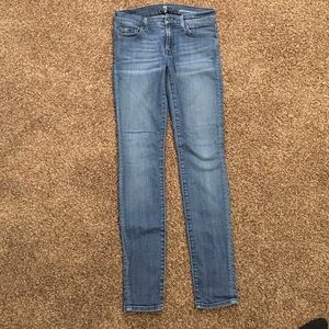 7 for all mankind skinny jeans