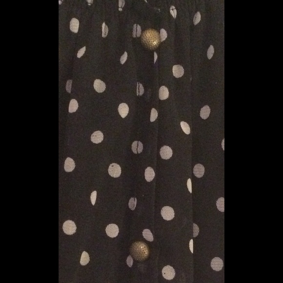 ⚫️POLKA DOT FASHIONABLE BLOUSE⚫️ - Picture 3 of 3