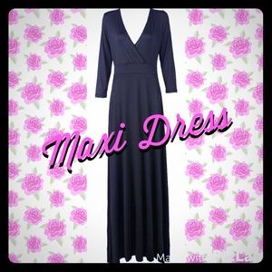 Black Maxi Dress NWT