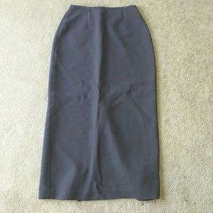 Gray Chaus Split Skirt