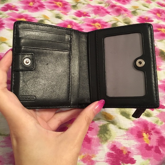 Coach Black Wallet - Picture 2 of 4