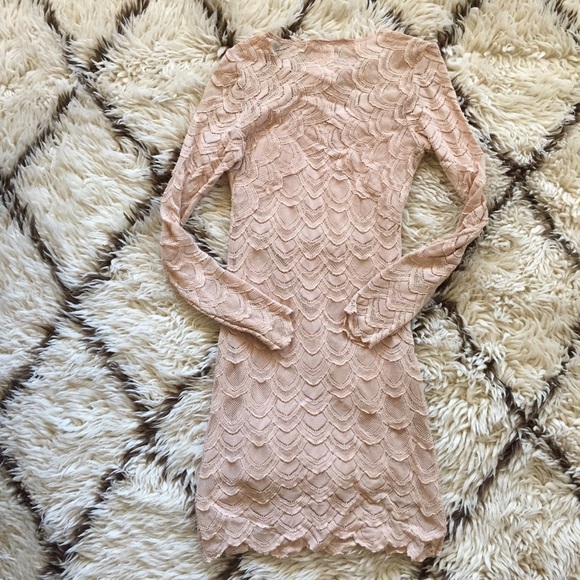❗️LAST CHANCE Nightcap Nude Victorian Lace Dress - Picture 3 of 4