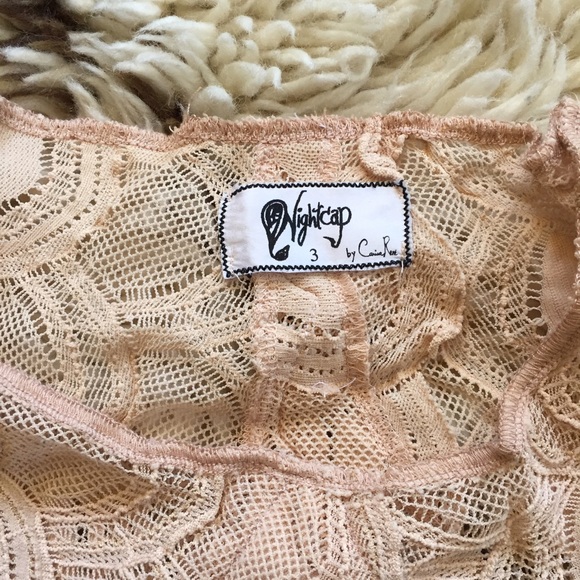 ❗️LAST CHANCE Nightcap Nude Victorian Lace Dress - Picture 4 of 4