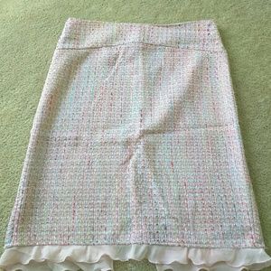 Pink Plaid Skirt