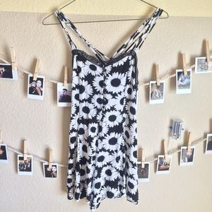Forever 21 Floral Romper