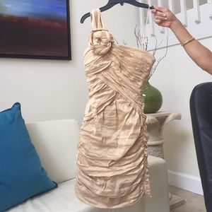 Gorgeous Gold BCBG Dress