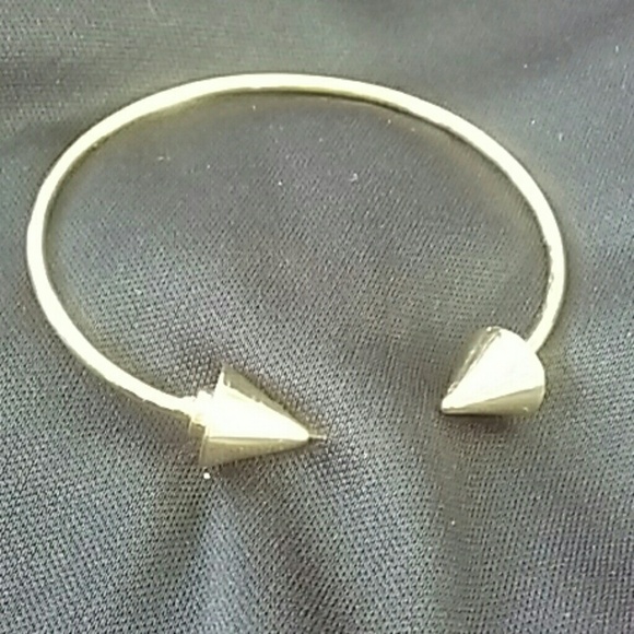 AshBmarie Jewelry - Gold Spike Bracelet