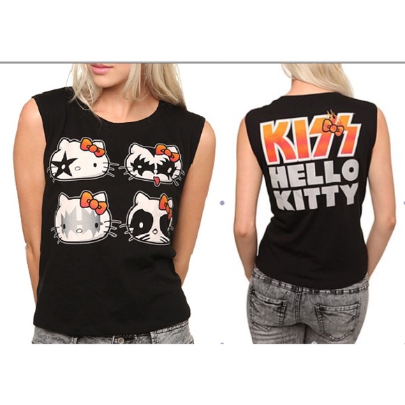 KISS Hello Kitty top