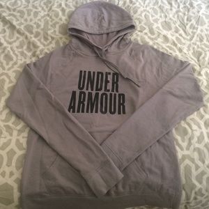 Gray Under Armour Sweatshirt