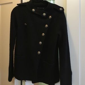 Zara Black military Jacket