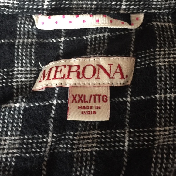 Black and white flannel - Picture 4 of 4