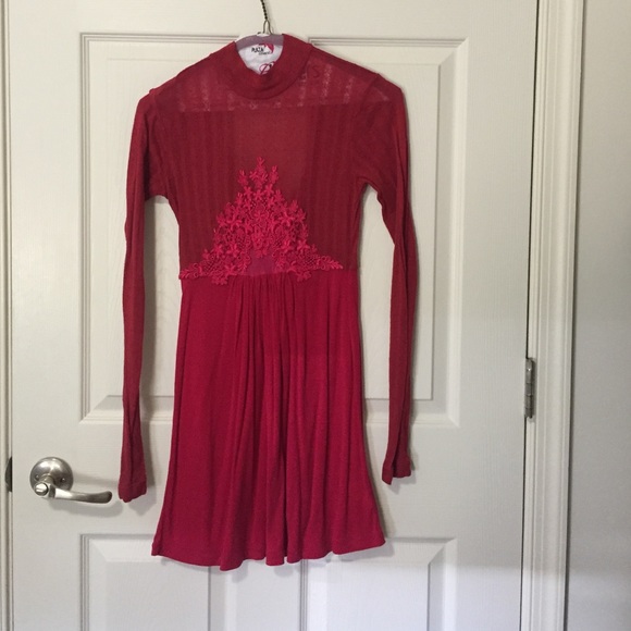 Free people long sleeved dress