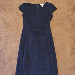 Blue dress, perfect for work