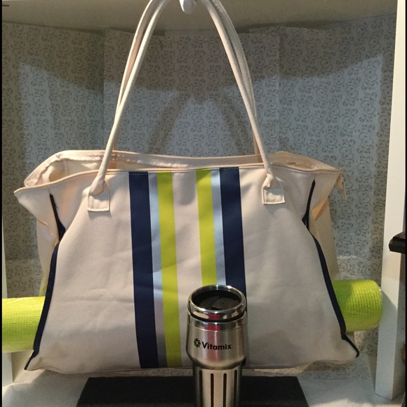 Yoga bag with mat & travel mug