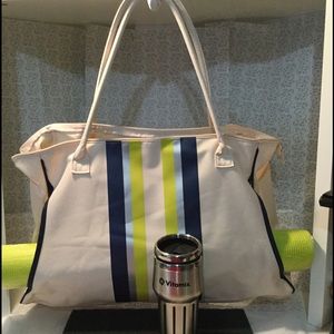 Yoga bag with mat & travel mug