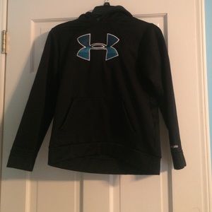 Boys black Under Armour