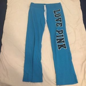 Victoria Secret PINK Blue Sweatpants