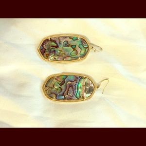 Kendra Scott Abalone Earrings