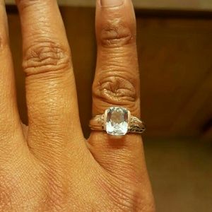 Topaz (LIGHT BLUE) Ring, size 5