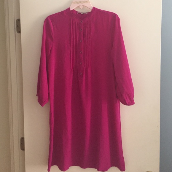 Hot pink dress / Gap, size Small.