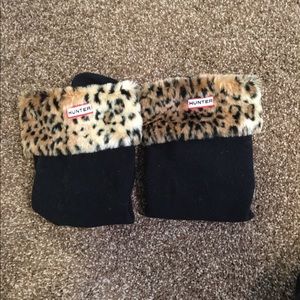 Hunter boot Tall fleece socks