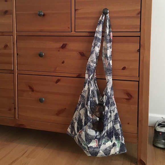 Free People Handbags - Today only ‼️Free People Sheer/ Linen Cloth Bag