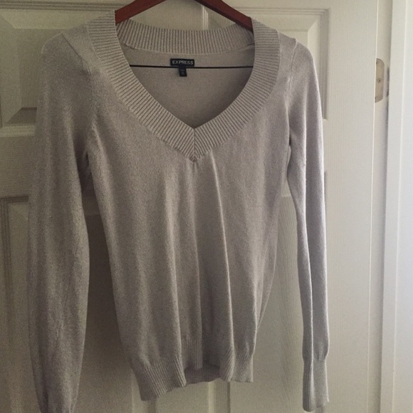 Express V neck sweater
