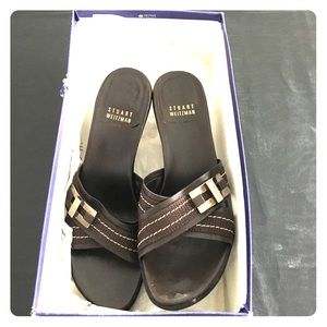 Brown Stuart Weitzman Sandals